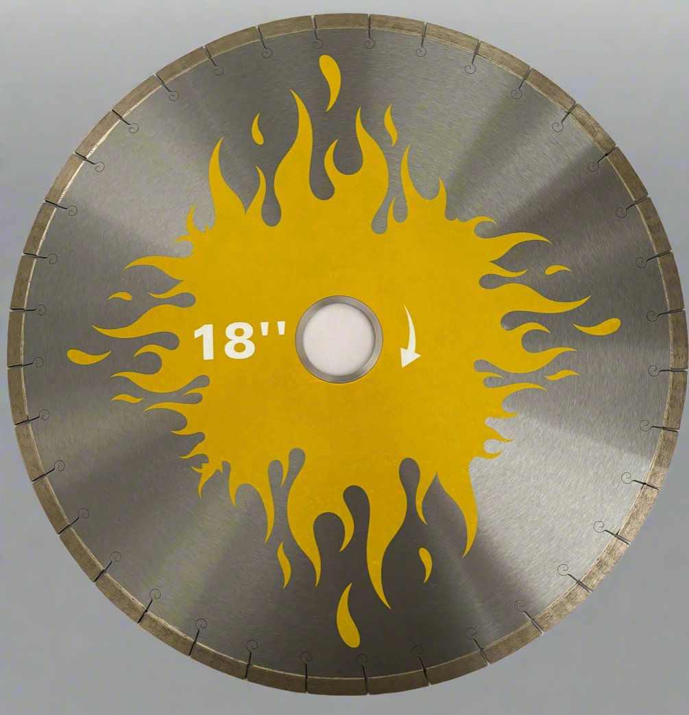 14” -18" Laser Cut (J-Slot) Super Premium Clean Cutting Blade