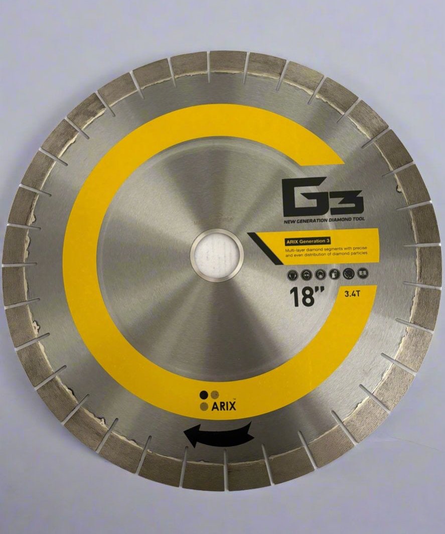 14-18” G3 Blade 25mm All Purpose Blade Arix (Lined up Diamonds)